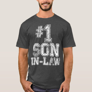 1 Schwiegersohn Geschenk für Nummer Eins Sportler T-Shirt