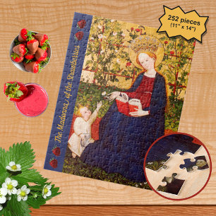 1-seitige Madonna der Erdbeeren (M 058) Puzzle