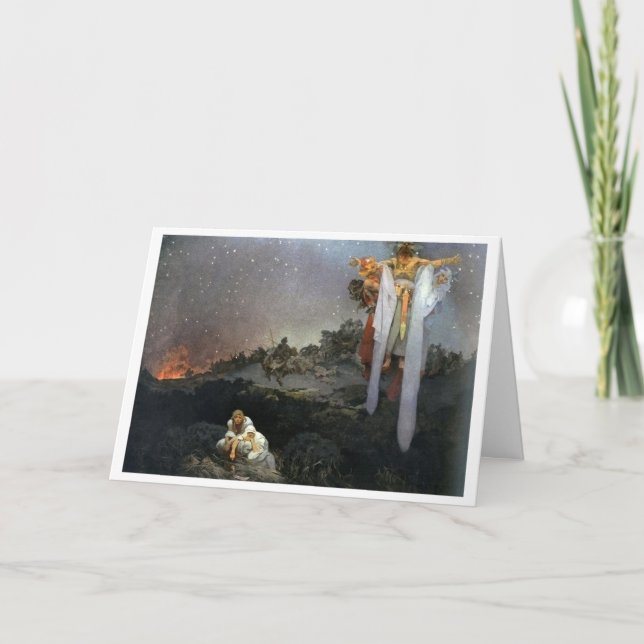 #1 Sklaven in ihrem Original-Heimat, Mucha Karte (Vorderseite)