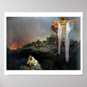 1 Slawen in ihrer ursprünglichen Heimat Mucha Poster