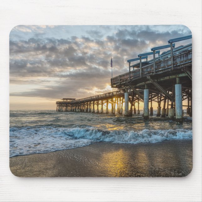 1. Sonnenaufgang 2017 Kakaostrand Mousepad (Vorne)