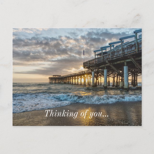 1. Sonnenaufgang 2017 Kakaostrand Postkarte (Vorderseite)