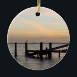 1. Sonnenuntergang 2017 Cocoa Beach Keramik Ornament<br><div class="desc">Eine lange Belichtung, die den ersten Sonnenuntergang von 2017 aus der Verfassung Bicentennial Park in Cocoa Beach Florida aufgenommen. Suchen Sie weitere Drucke oder Produkte? Fühlen Sie sich frei, um meinen Laden zu besuchen: http://www.zazzle.com/timelessmomentsphtgy Dieses Foto wurde von Jennifer White mit Timeless Moments Fotografy aufgenommen. Alle Bilder sind urheberrechtlich geschützt...</div>