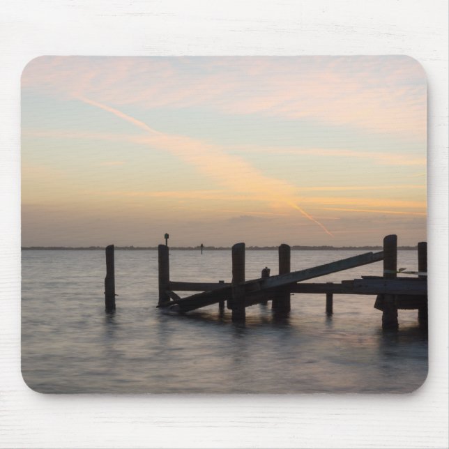 1. Sonnenuntergang 2017 Cocoa Beach Mousepad (Vorne)