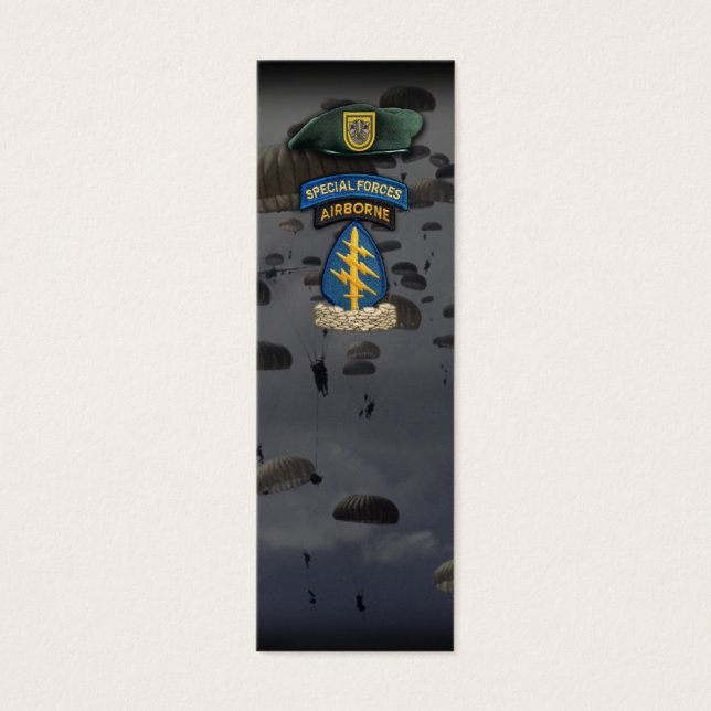 1. Special Forces Green Berets Flash Bookmarkers (Vorderseite)