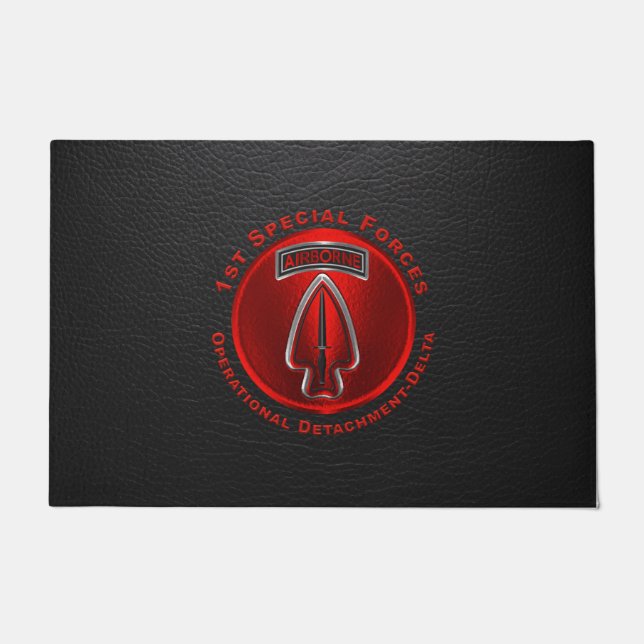 1. Spezialeinsatzkräfte - Delta Fußmatte (Vorderseite)