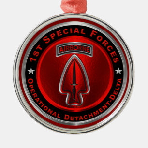 1. Spezialeinsatzkräfte - Delta Ornament Aus Metall