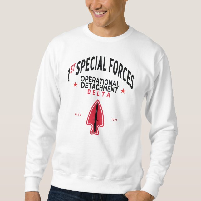 1. Spezialeinsatzkräfte - Delta Sweatshirt (Vorderseite)