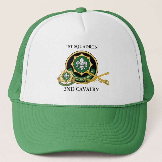 1. SQUADRON 2. CAVALRY TRUCKERKAPPE (Vorderseite)
