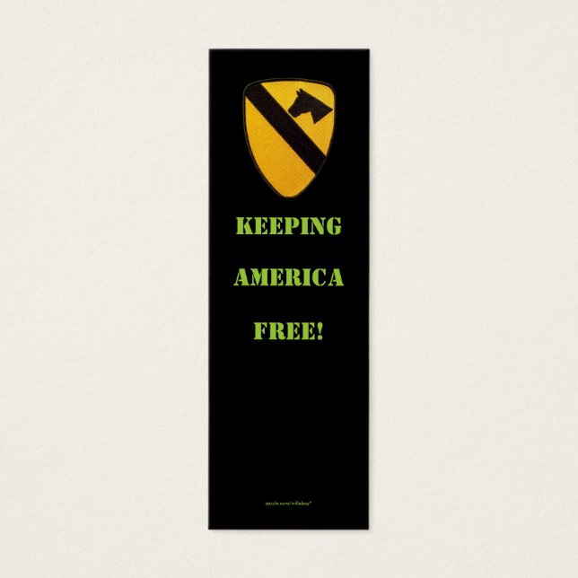 1 st cavalry air cav war veterans bookmarker (Vorderseite)