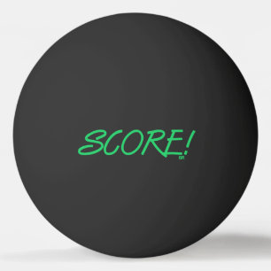 1-Stern-schwarzer-schwarzer-grüner-Ping-Pong-Ball Tischtennisball