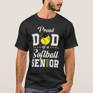 1 stolzer Vater eines Softball Senior 2022 Class o T-Shirt
