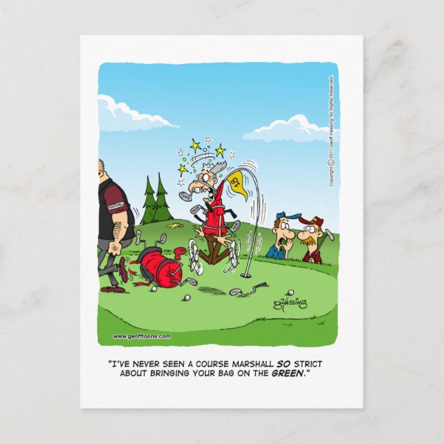 1-strikter Marshall Postkarte (Vorderseite)