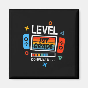 1. Stufe Abschluss des letzten Schulvideos Magnet