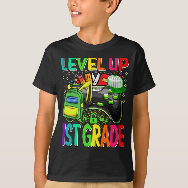 1. Stufe bis zur Schule T-Shirt (Vorderseite)