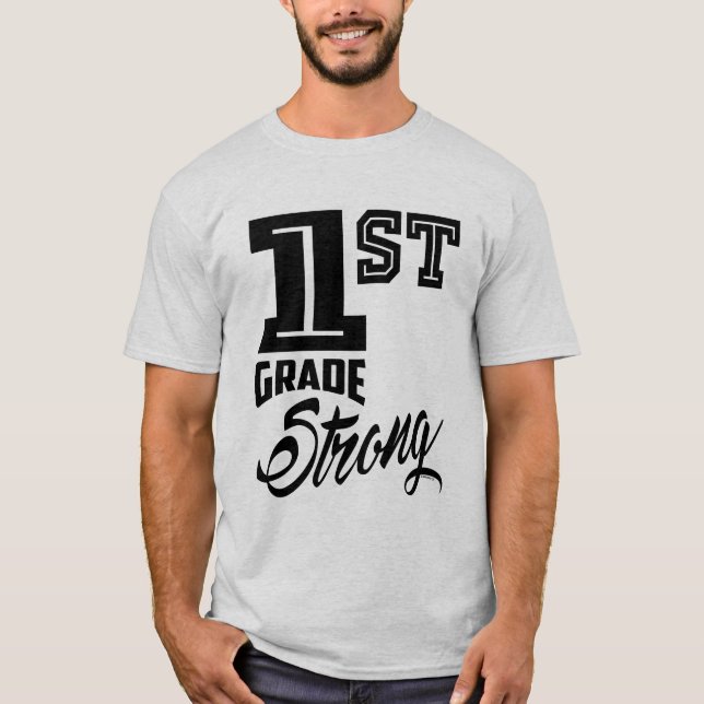 1. Stufe stark T-Shirt (Vorderseite)