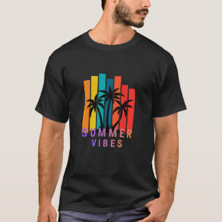 1️⃣ Summer Vibes – Feel the Heat 2️⃣ Summer Vibes  T-Shirt