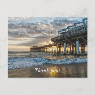 1. Sunrise 2017 Cocoa Beach Vielen Dank Postkarte