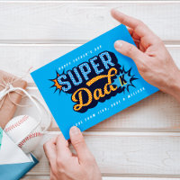 #1 Super Vater Superhero Comic Buch Vatertag