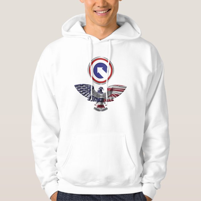 1. Support-Befehl für Korps (COSCOM) Hoodie (Vorderseite)
