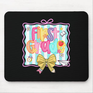 1. Tag der 1. Klasse Preppy Ck Zur Schule Erste Kl Mousepad