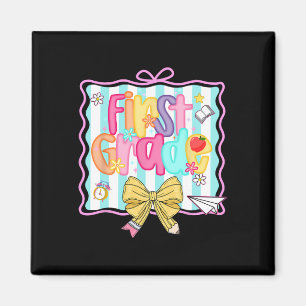 1. Tag der 1. Stufe Preppy zurück zur Schule erste Magnet