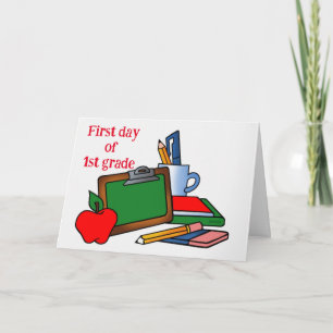 *1. TAG DER ERSTEN KLASSE" KARTE