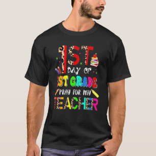 1. Tag der ersten Stufe Beten für meinen Lehrer Le T-Shirt