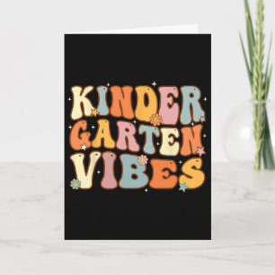 1. Tag der Schule Kindergarten Stimmung Schüler un Karte