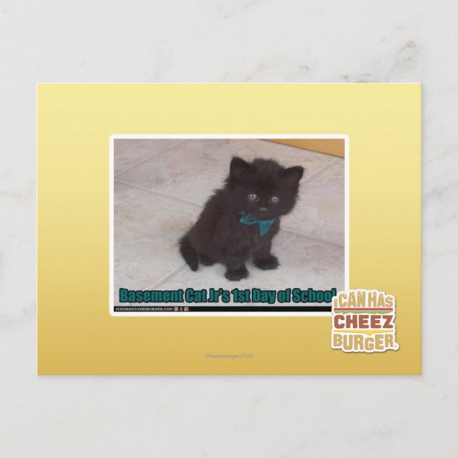 1. Tag der Schule Postkarte (Vorderseite)