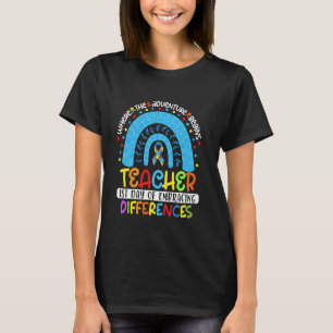 1. Tag des Annehmens von Unterschieden Autismus-Be T-Shirt
