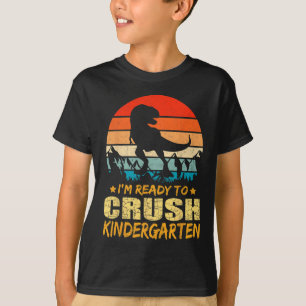 1. Tag im Kindergarten Ich bin bereit, Dinosau zu  T-Shirt