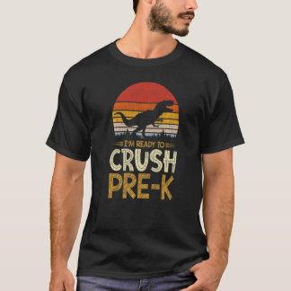 1. Tag vor dem Tag bin ich bereit, Dinosaurier-Jun T-Shirt