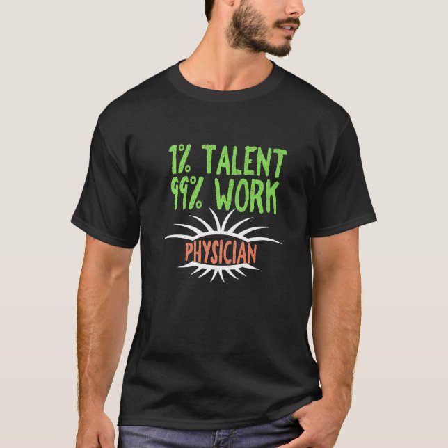 1 Talent 99 Beruf Beruf Beruf T-Shirt (Vorderseite)