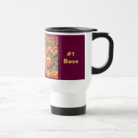#1 Tasse-Geschenke Tulip Blume Boss Day Tasse