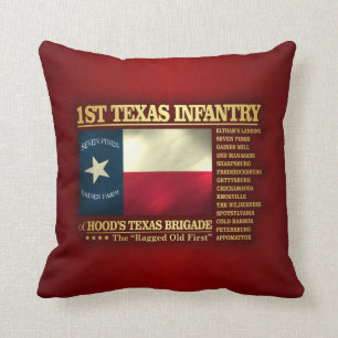 1. Texas-Infanterie (BA2) Kissen