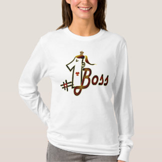 # 1 Text-Entwurfs-T - Shirt des Chefs cooler für
