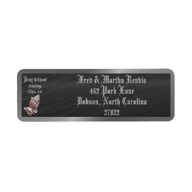 1 Thessaloniker 5:17 (Vorne)