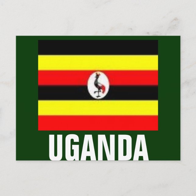 #1 uganda Postkarte (Vorderseite)