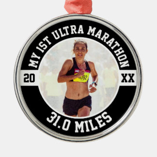 1. Ultramarathon Erster Marathonläufer Läufer Ornament Aus Metall