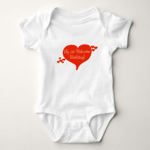 1. Valentine-Geburtstags-Herz-T - Shirt
