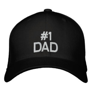 1. VATER Baseball Cap zum Vatertag Bestickte Kappe
