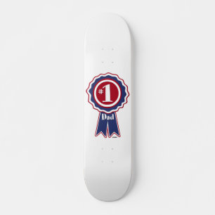 1. Vater - Glücklicher Tag des Vaters Skateboard