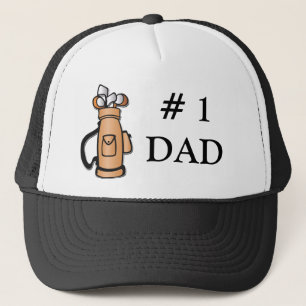 #1 Vater Golf Hat Truckerkappe