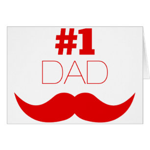1. Vater Red Mustache - Nummer eins