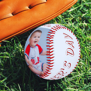 #1 Vater Vatertag Foto Baseball