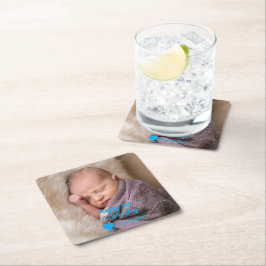 1. Vatertag Rechteckiger Pappuntersetzer