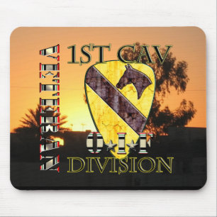 1. Veteran der Kavallerie-Abteilungs-OIF Mousepad