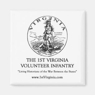1. Virginia-Infanterie Magnet