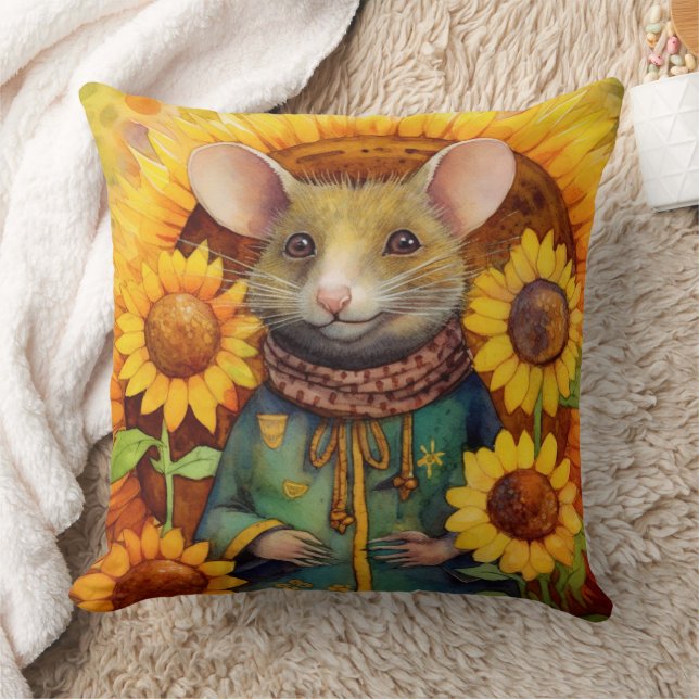 1 von 17 Sonnenblumengarten Miceville Kissen (Decke)